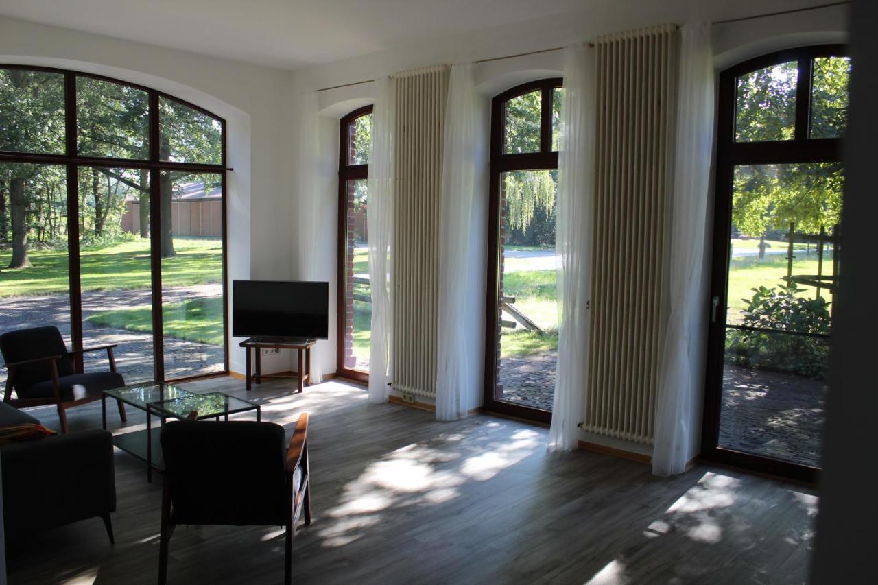 Ferienhaus Auf Gut Sautmannshausen Haselunne Bagian luar foto
